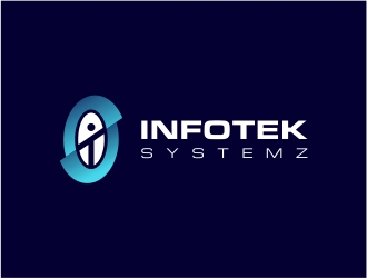 InfoTek Systemz logo design by barley