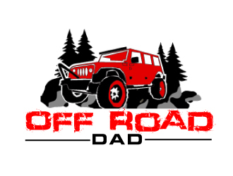 Off Road Dad logo design by ElonStark