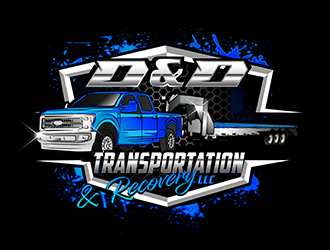 D&D Transportation & Recovery, LLC logo design by 3Dlogos