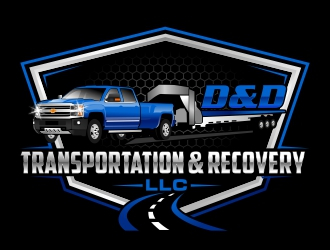 D&D Transportation & Recovery, LLC logo design by rizuki