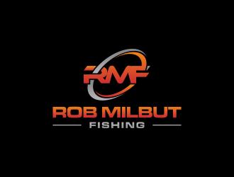 Rob Milbut Fishing logo design by ArRizqu