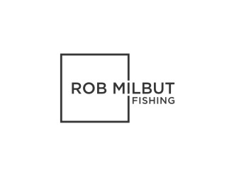 Rob Milbut Fishing logo design by bombers