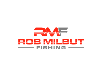 Rob Milbut Fishing logo design by johana