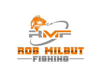 Rob Milbut Fishing logo design by aryamaity