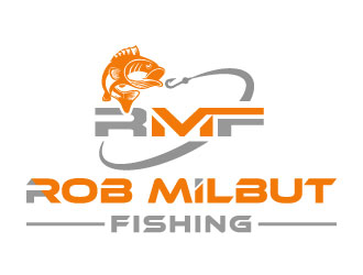 Rob Milbut Fishing logo design by aryamaity