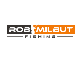 Rob Milbut Fishing logo design by Rizqy