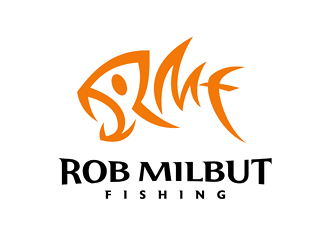 Rob Milbut Fishing logo design by VhienceFX
