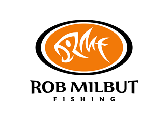 Rob Milbut Fishing logo design by VhienceFX