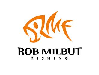 Rob Milbut Fishing logo design by VhienceFX