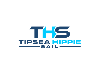 Tipsea Hippie Sail logo design by Artomoro