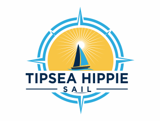 Tipsea Hippie Sail logo design by santrie