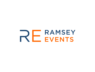 RAMSEY EVENTS  logo design by Artomoro