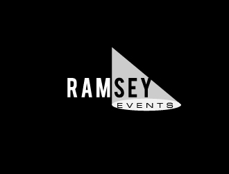 RAMSEY EVENTS  logo design by gateout