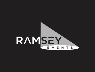 RAMSEY EVENTS  logo design by santrie