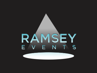 RAMSEY EVENTS  logo design by santrie