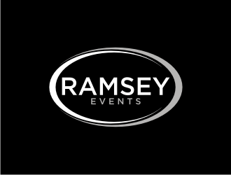 RAMSEY EVENTS  logo design by blessings