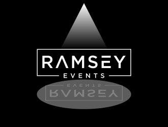 RAMSEY EVENTS  logo design by haidar