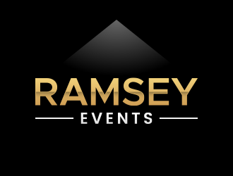 RAMSEY EVENTS  logo design by lexipej