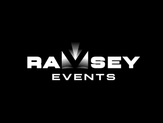 RAMSEY EVENTS  logo design by serprimero