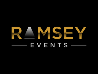 RAMSEY EVENTS  logo design by creator_studios