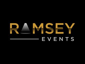 RAMSEY EVENTS  logo design by creator_studios