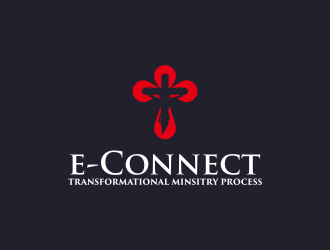 e-Connect Transformational Minsitry Process logo design by goblin