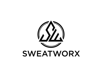 SWEATWORX  logo design by GassPoll