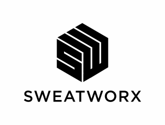 SWEATWORX  logo design by christabel