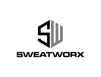 SWEATWORX  logo design by GassPoll