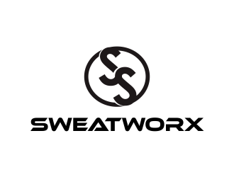 SWEATWORX  logo design by Greenlight