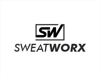 SWEATWORX  logo design by Shabbir
