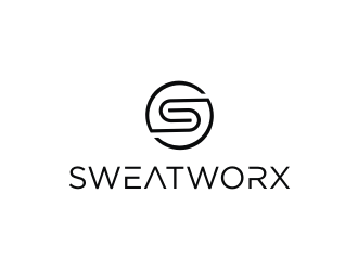 SWEATWORX  logo design by KQ5