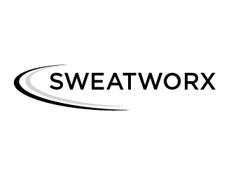 SWEATWORX  logo design by cybil