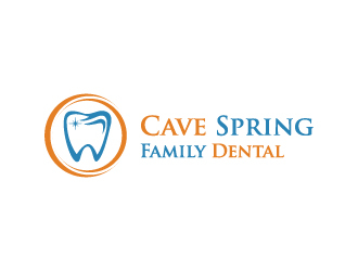 Cave Spring Family Dental logo design by gateout