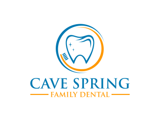 Cave Spring Family Dental logo design by Humhum
