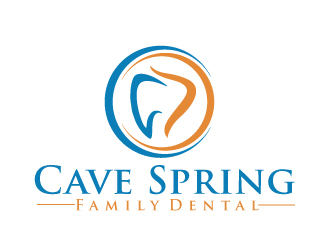 Cave Spring Family Dental logo design by ElonStark