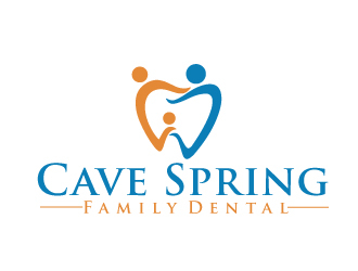 Cave Spring Family Dental logo design by ElonStark