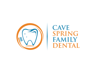 Cave Spring Family Dental logo design by javaz