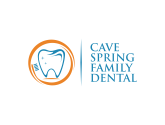 Cave Spring Family Dental logo design by javaz