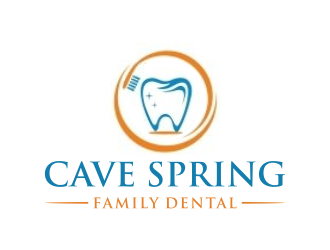 Cave Spring Family Dental logo design by Barkah