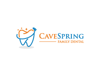 Cave Spring Family Dental logo design by jafar