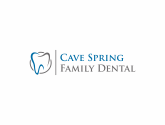 Cave Spring Family Dental logo design by mukleyRx