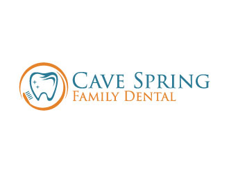 Cave Spring Family Dental logo design by aryamaity
