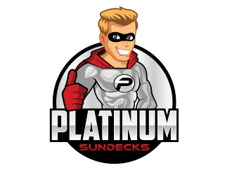 Platinum Sundecks logo design by rizuki