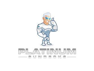 Platinum Sundecks logo design by ndndn
