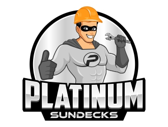 Platinum Sundecks logo design by rizuki