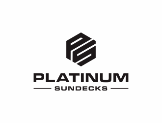 Platinum Sundecks logo design by kaylee