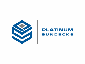 Platinum Sundecks logo design by christabel
