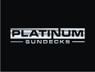 Platinum Sundecks logo design by Artomoro