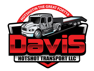 DaviS HotShot Transport LLC logo design by DreamLogoDesign